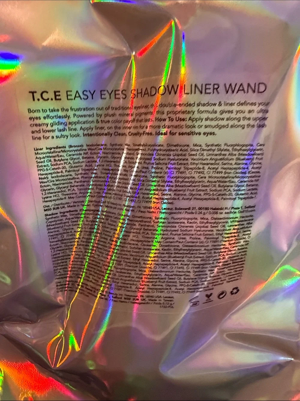Dollcake Pink Holographic Party Supply Bag